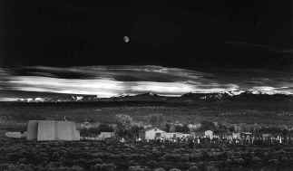Moonrise - Foto di Ansel Adams