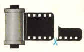 Taglio della coda della pellicola in BN
